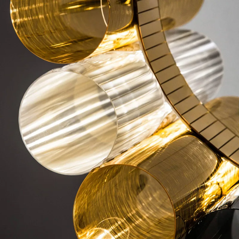 La Lollo M LED hanglamp by Slamp in Gold – product photo 5 of 5
