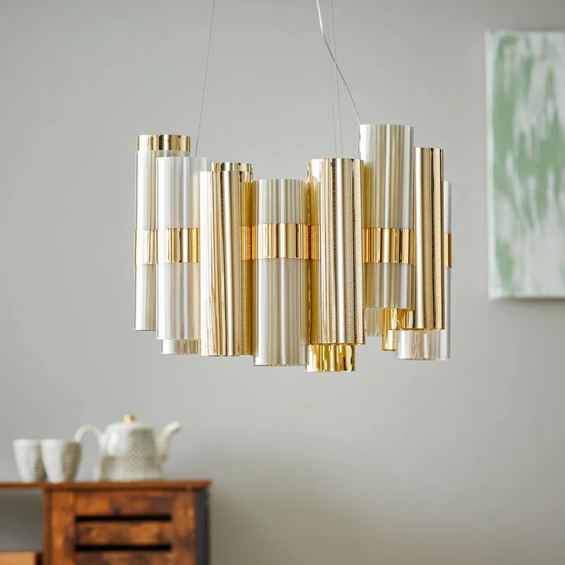 La Lollo M LED hanglamp by Slamp in Gold – product photo 3 of 5