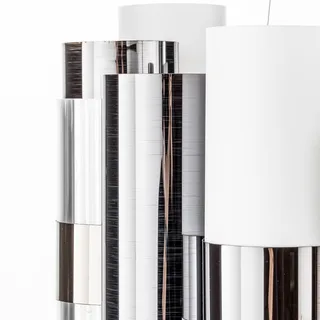 La Lollo Medium hanglamp från Slamp i Tin, Vit – produktbild 3 av 5