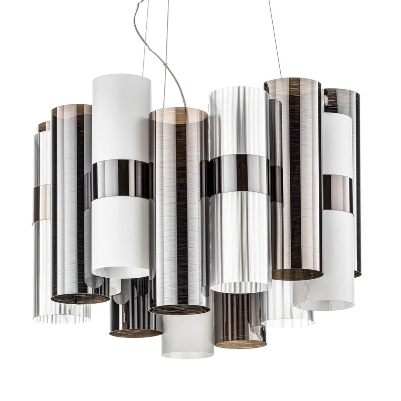 La Lollo Medium hanglamp från Slamp i Tin, Vit – produktbild 4 av 5