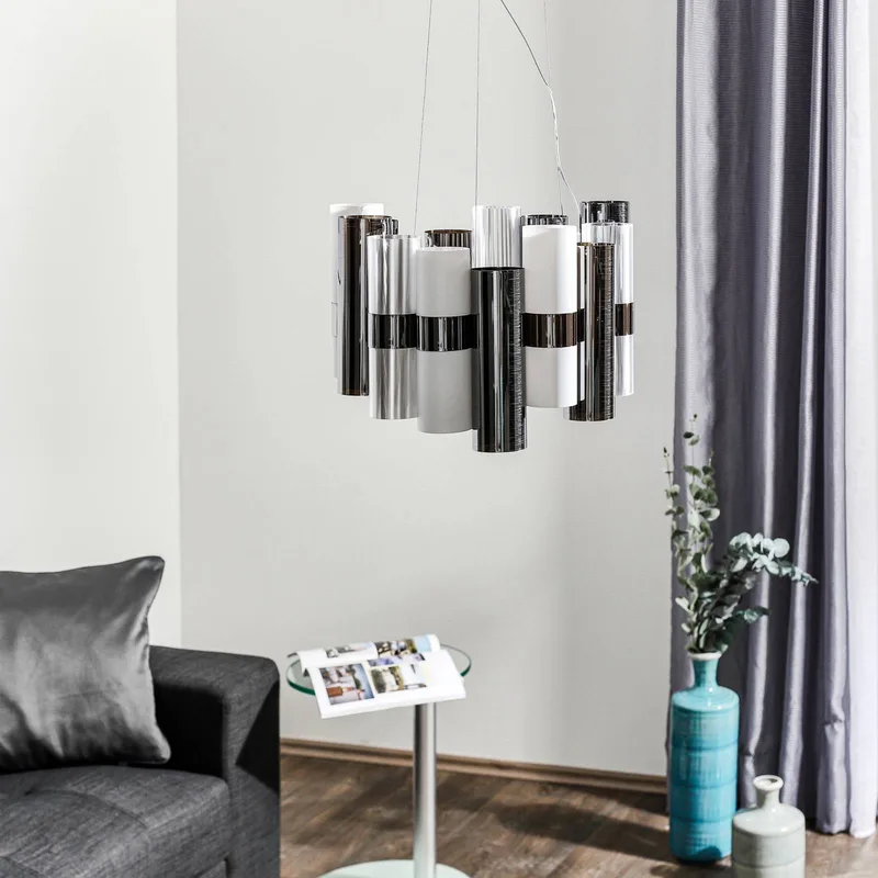 La Lollo Medium hanglamp från Slamp i Tin, Vit – produktbild 2 av 5