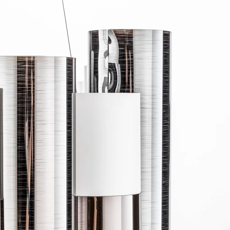 La Lollo Medium hanglamp från Slamp i Tin, Vit – produktbild 5 av 5