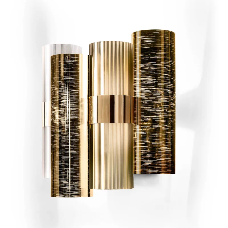 La Lollo wandlamp, goudkleurig van Slamp in Goud – productfoto 4 van 5