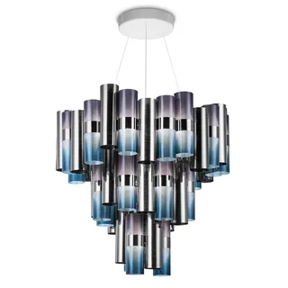 La Lollo XL LED hanglamp, Ø80cm, gradiënt von Slamp in Blau, Lila, Grau – Produktfoto 2 von 2