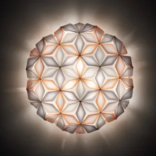 La Vie L plafondlamp, breedte 71 cm by Slamp in Amber – product photo 3 of 5
