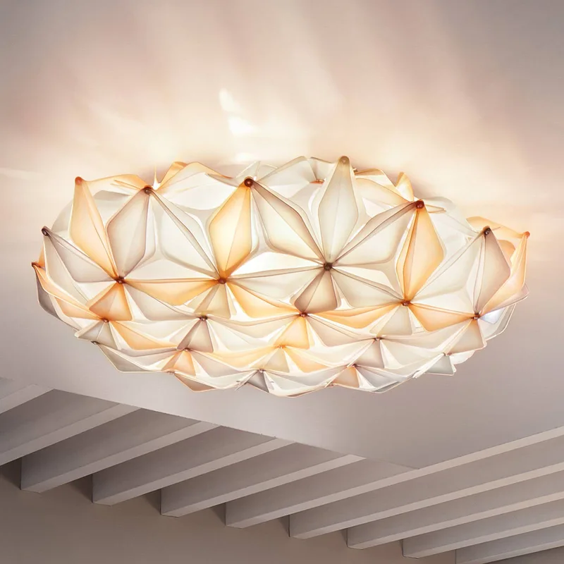 La Vie L plafondlamp, breedte 71 cm by Slamp in Amber – product photo 4 of 5