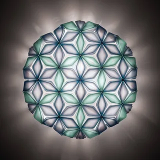 La Vie L plafondlamp, breedte 71 cm van Slamp in Blauw – productfoto 3 van 5
