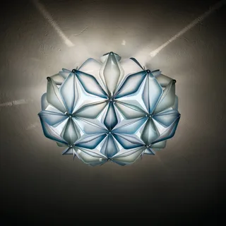 La Vie M plafondlamp, breedte 47 cm by Slamp in Blue – product photo 4 of 5