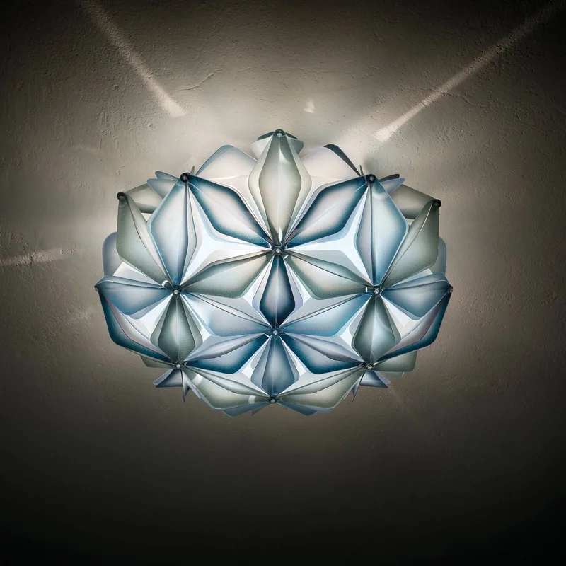 La Vie M plafondlamp, breedte 47 cm by Slamp in Blue – product photo 4 of 5