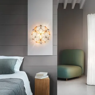 La Vie Mini plafondlamp, breedte 34 cm von Slamp in Amber – Produktfoto 2 von 4