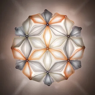 La Vie Mini plafondlamp, breedte 34 cm von Slamp in Amber – Produktfoto 4 von 4