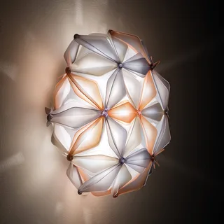 La Vie Mini plafondlamp, breedte 34 cm von Slamp in Amber – Produktfoto 3 von 4