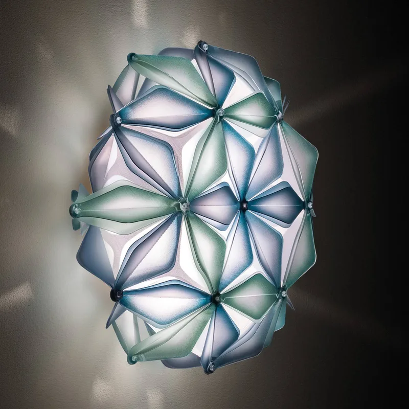 La Vie Mini plafondlamp, breedte 34 cm van Slamp in Blauw – productfoto 3 van 4