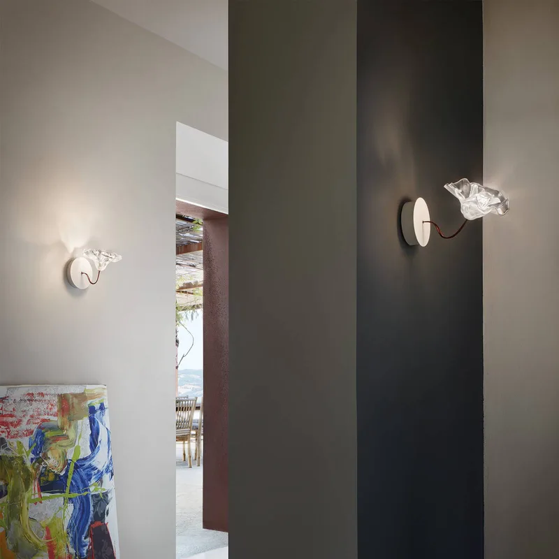 LaFleur LED wandlamp, Prisma van Slamp in Wit, Koper – productfoto 4 van 5