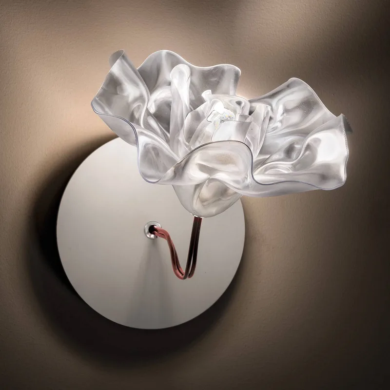 LaFleur LED wandlamp, Prisma by Slamp in White, Copper – product photo