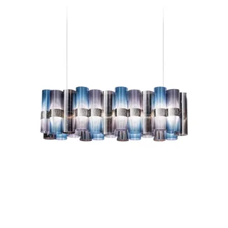 LED hanglamp La Lollo, blauw/paars, 100 cm by Slamp in Blue, Purple – product photo 1 of 2