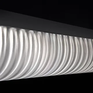 LED-hanglamp Modula Double, geplooid by Slamp in Black – product photo 2 of 2