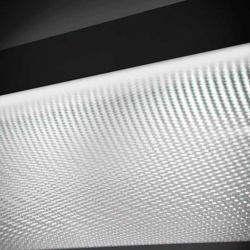 LED hanglamp Modula Double, kristal van Slamp in Zwart – productfoto 3 van 3
