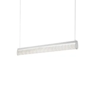 LED-hanglamp Modula, geplooid de Slamp en Gris clair – photo du produit 2 sur 2