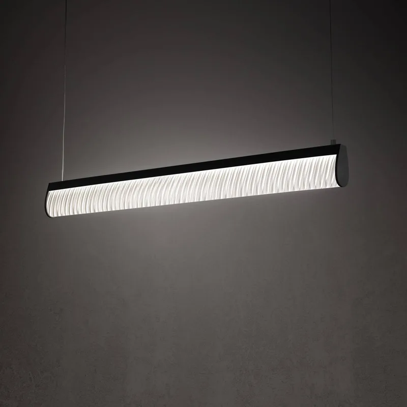 LED-hanglamp Modula, geplooid by Slamp in Black – product photo 2 of 2