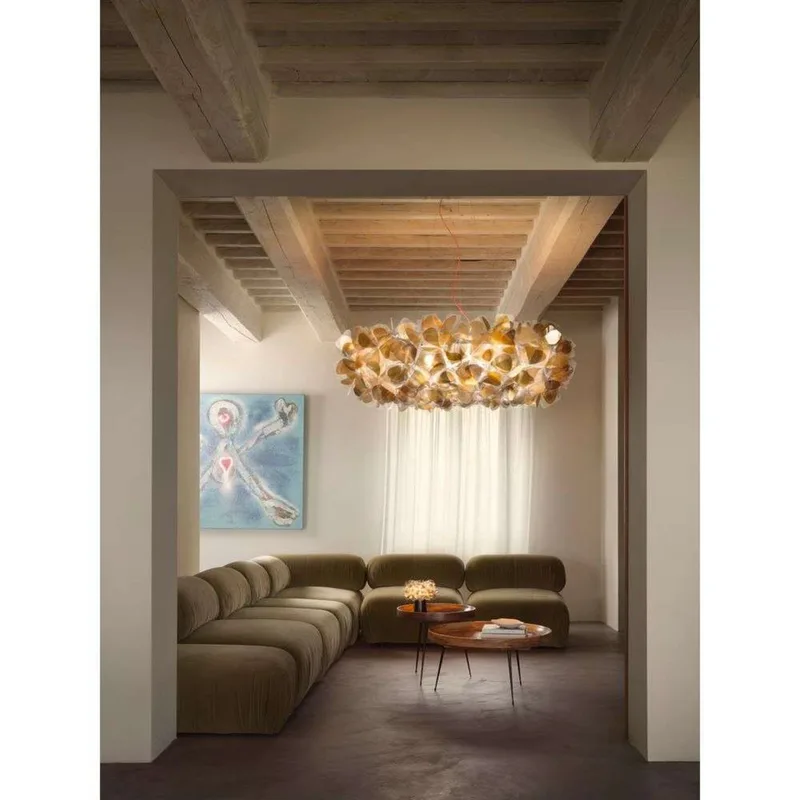 Mama Non Mama Clizia 130 hanglamp, goud/helder by Slamp – product photo