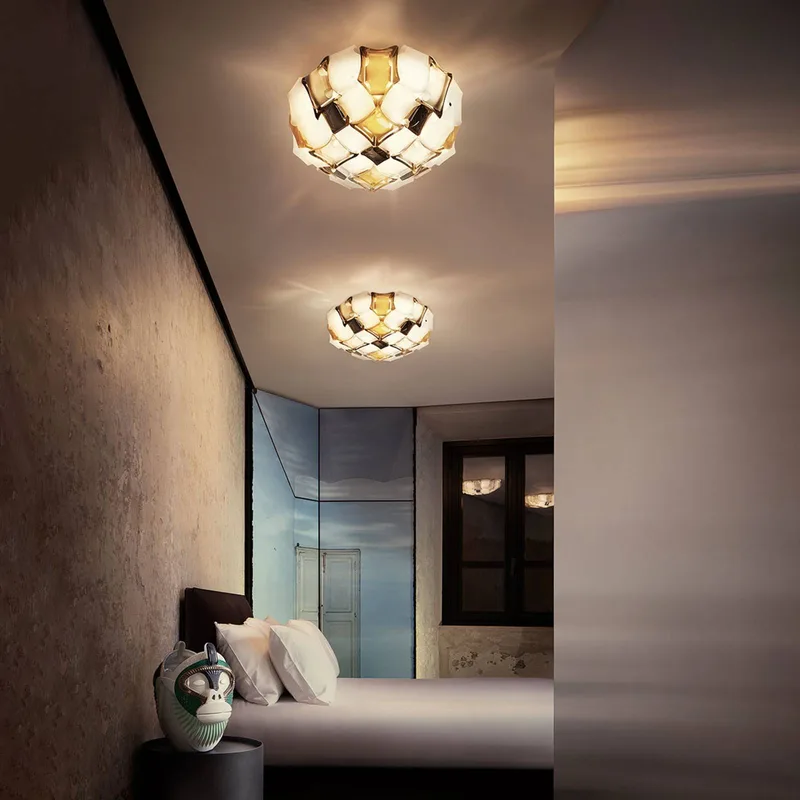 Mida plafondlamp, 50 cm von Slamp in Amber – Produktfoto 2 von 4