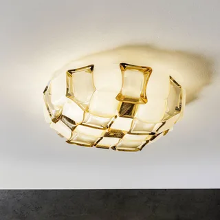 Mida plafondlamp, 50 cm, wit-goud de Slamp en Blanc, Or – photo du produit 2 sur 5
