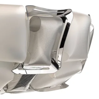 Mida plafondlamp, 50 cm, wit-platina by Slamp in White, Platina – product photo 3 of 5
