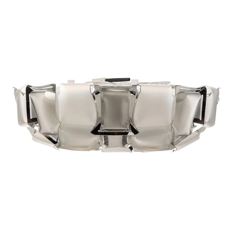 Mida plafondlamp, 50 cm, wit-platina by Slamp in White, Platina – product photo 4 of 5