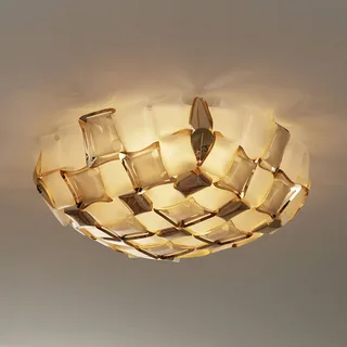 Mida plafondlamp, Ø 67 cm, goud/wit från Slamp i Guld, Vit – produktbild 2 av 5