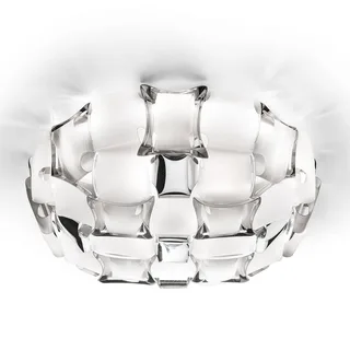 Mida plafondlamp, Ø 67 cm, platina/wit de Slamp en Platina, Blanc – photo du produit 2 sur 4