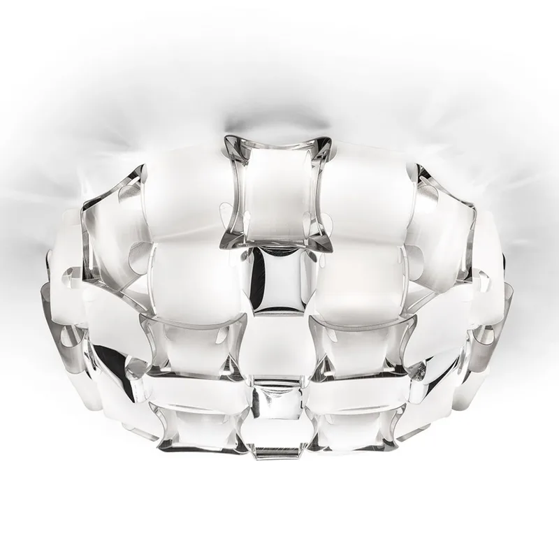 Mida Plafondlamp/Wandlamp Medium White/Platinum van Slamp – productfoto