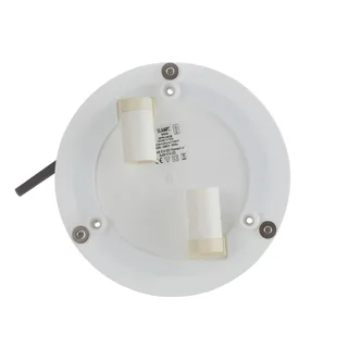 Mida wandlamp, 32x32 cm goud/wit de Slamp en Or, Blanc – photo du produit 4 sur 5