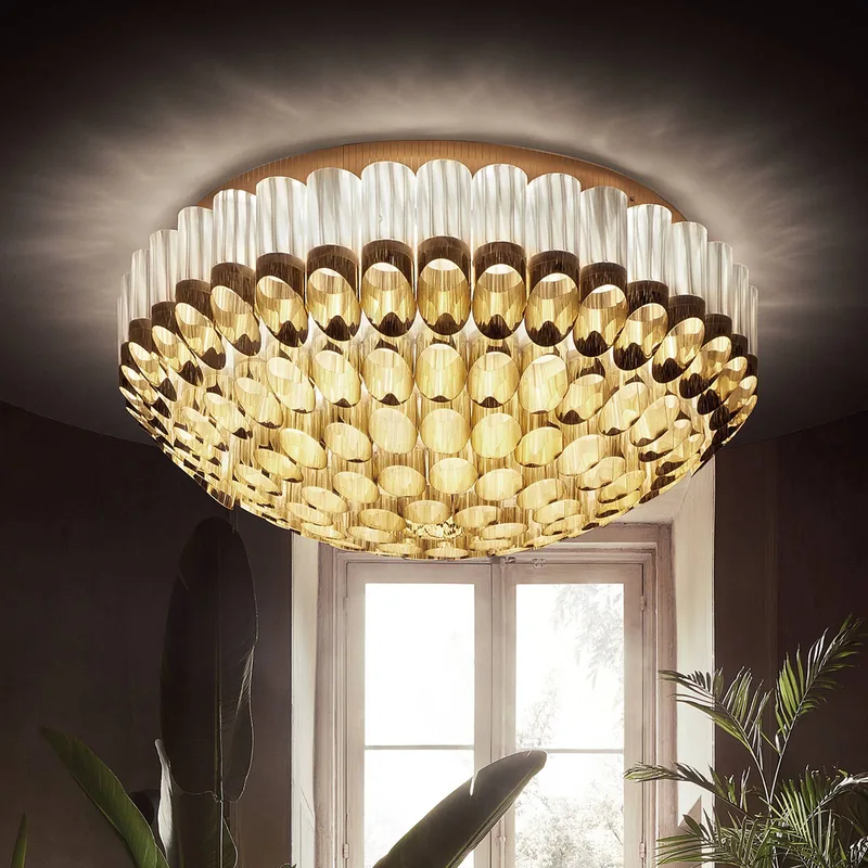 Odeon plafondlamp, Ø 102 cm by Slamp in Gold – product photo 2 of 5