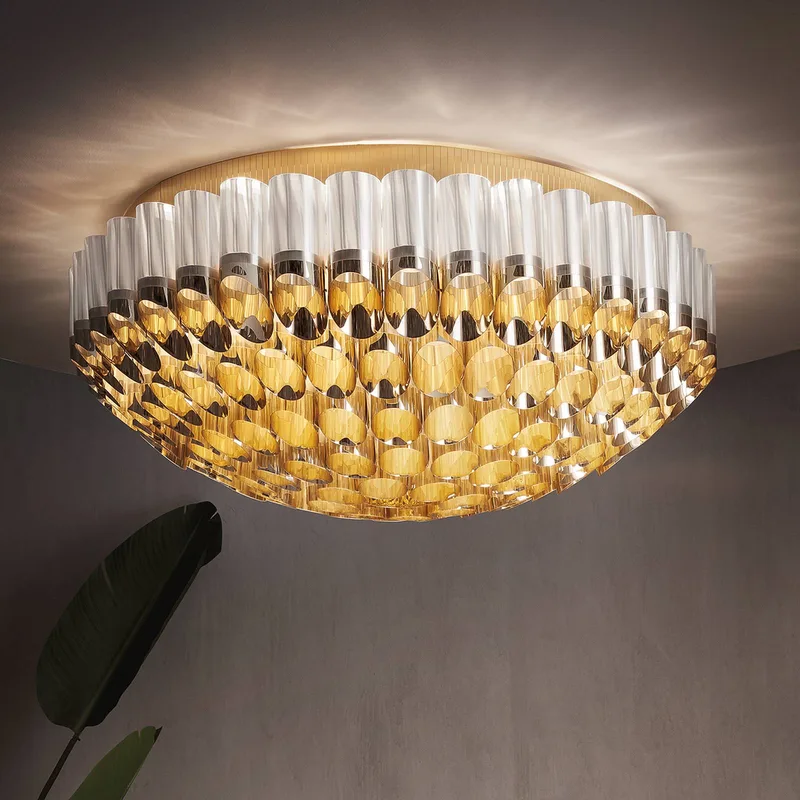 Odeon plafondlamp, Ø 102 cm by Slamp in Gold – product photo 1 of 5
