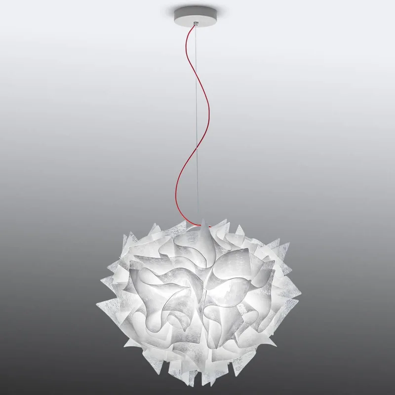 Veli Couture Medium hanglamp Ø 42cm by Slamp in White – product photo 2 of 5