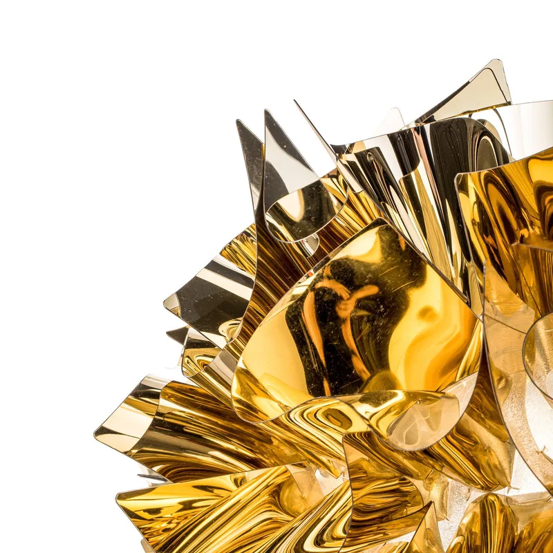 Veli design-hanglamp, Ø 42cm van Slamp in Goud – productfoto 4 van 5