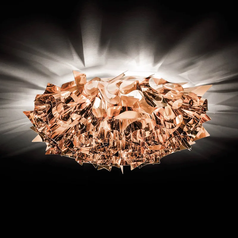 Veli design-plafondlamp, Ø 53cm von Slamp in Kupfer – Produktfoto