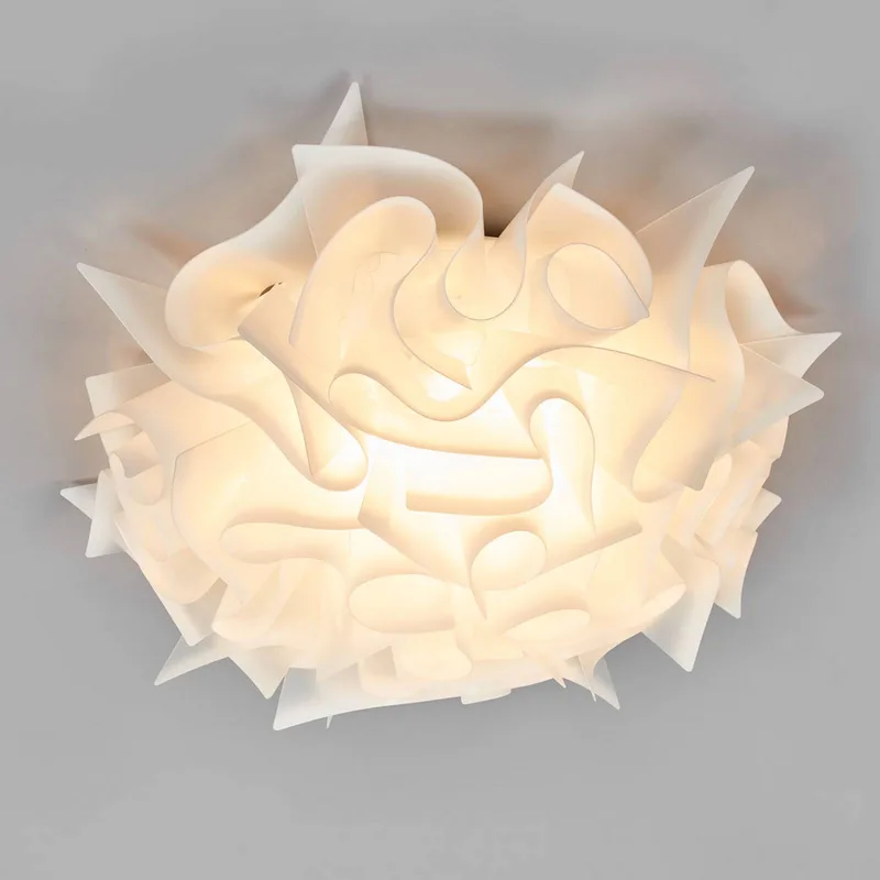 Veli - design-plafondlamp, Ø 53cm, opaal van Slamp in Wit, Opaal – productfoto
