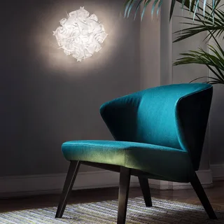 Veli - design-plafondlamp, Ø 53cm, opaal by Slamp in White, Opaal – product photo 3 of 5
