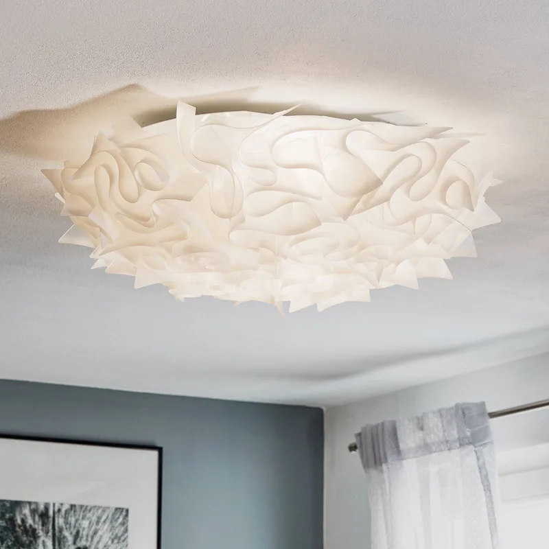 Veli design plafondlamp, Ø 78 cm, opaal van Slamp in Opaalwit – productfoto