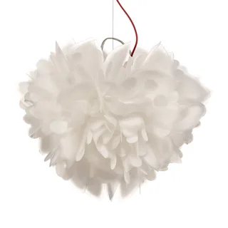 Veli Foliage hanglamp wit-rood Ø 45 cm by Slamp in White, Red – product photo 5 of 5