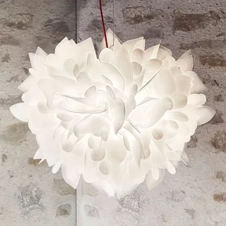 Veli Foliage hanglamp wit-rood Ø 55 cm by Slamp in White, Red – product photo 1 of 5