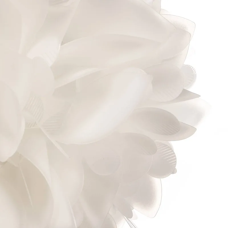 Veli Foliage hanglamp, wit-transparant, Ø 45 cm de Slamp en Blanc, Transparent – photo du produit 4 sur 5