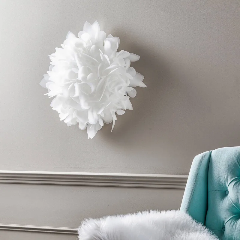 Veli Foliage Medium wandlamp, Ø 54 cm by Slamp in White – product photo 3 of 5