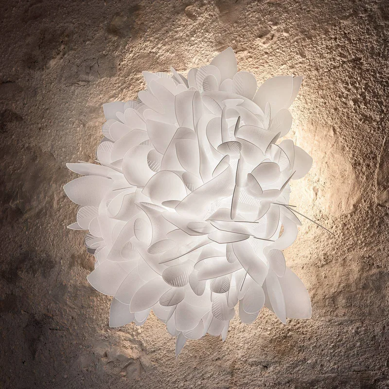 Veli Foliage Medium wandlamp, Ø 54 cm by Slamp in White – product photo