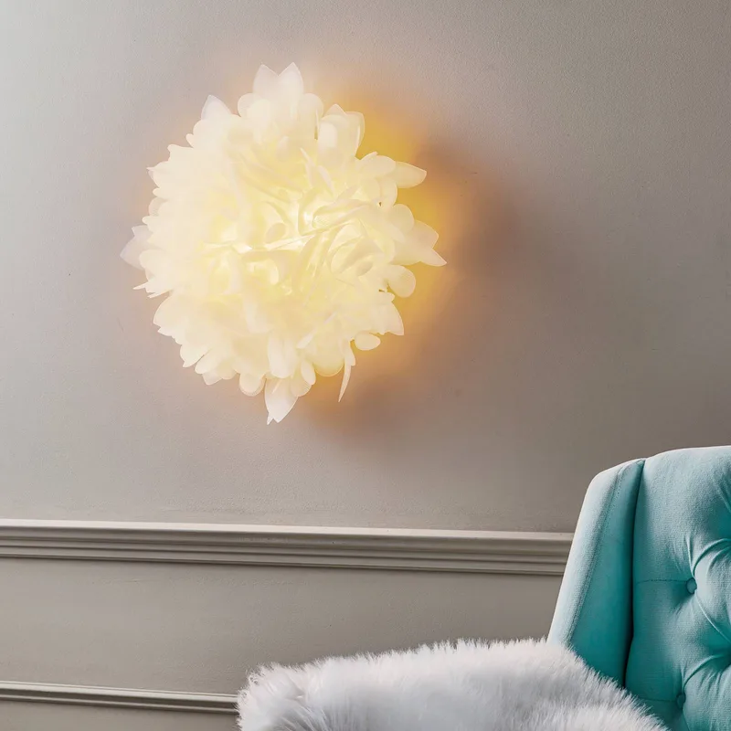 Veli Foliage Medium wandlamp, Ø 54 cm by Slamp in White – product photo 2 of 5