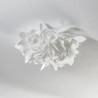 Veli Foliage Mini wandlamp, Ø 36 cm van Slamp in Wit – productfoto 1 van 5