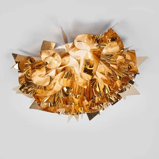 Veli Medium design-plafondlamp Ø 53cm by Slamp in Gold – product photo 1 of 4