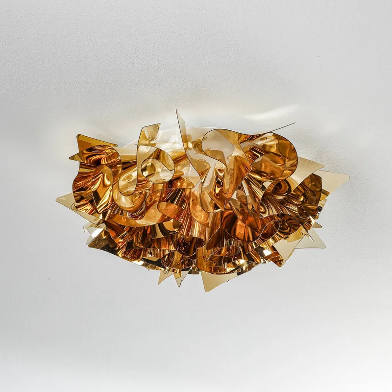 Veli Mini design-plafondlamp Ø 32cm by Slamp in Gold – product photo 3 of 5
